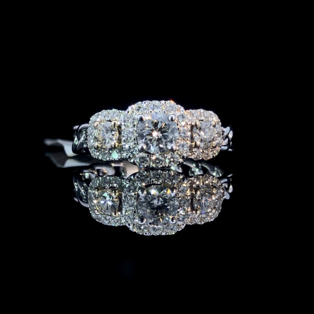 160742 - .93 ctw diamond ring