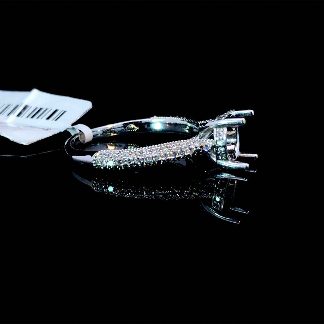 145042 - .45 ctw diamond semi mount
