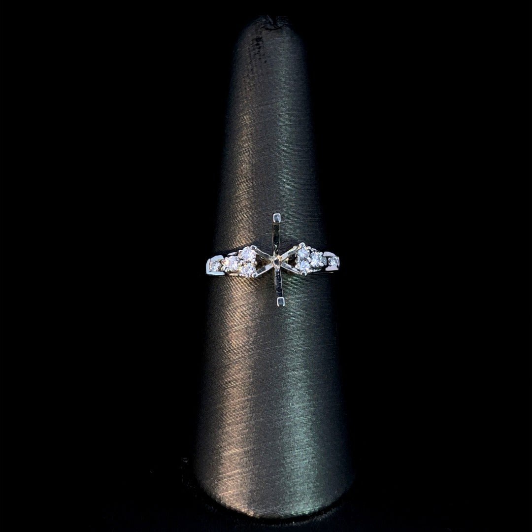 159792 - .25 ctw diamond semi mount