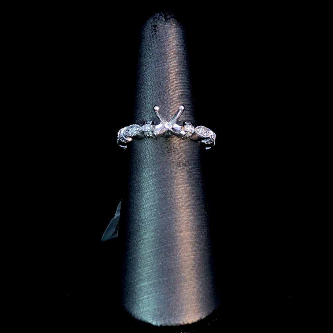 146619 - .23 ctw diamond semi mount
