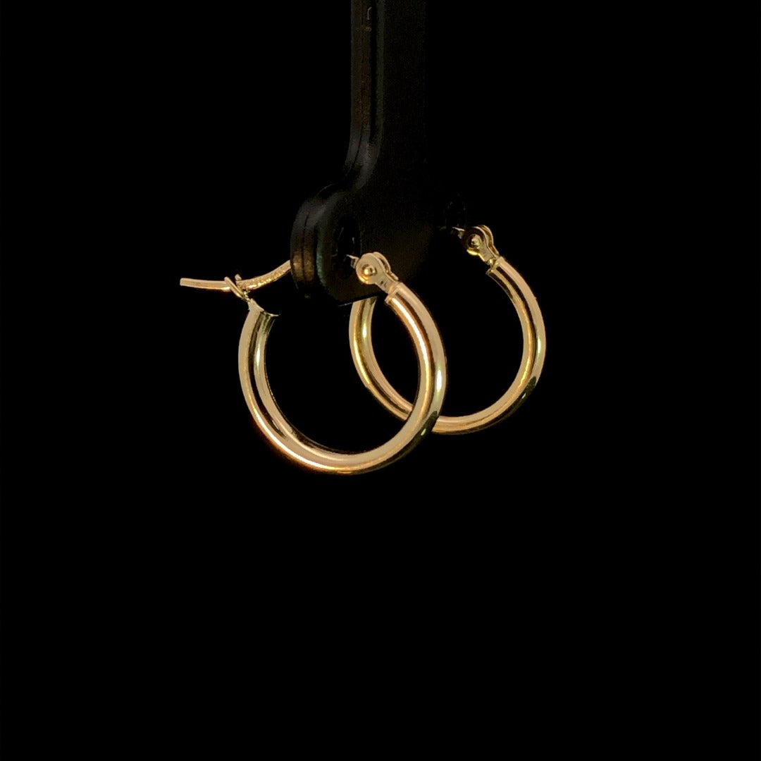 163315 - Gold hoops