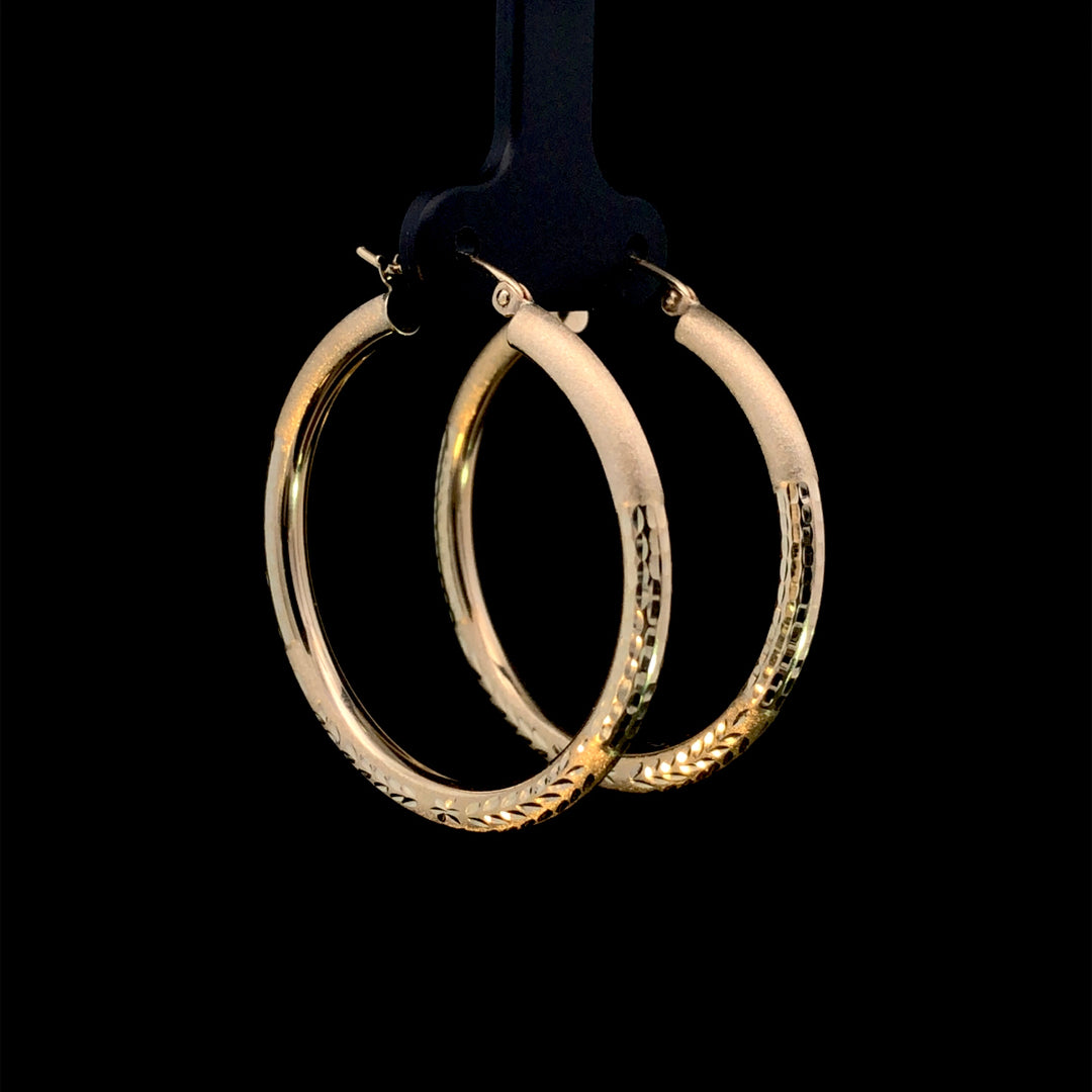 164705 - Gold hoops