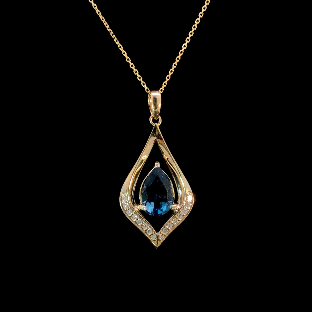 166451 - .07ctw diamond pendant