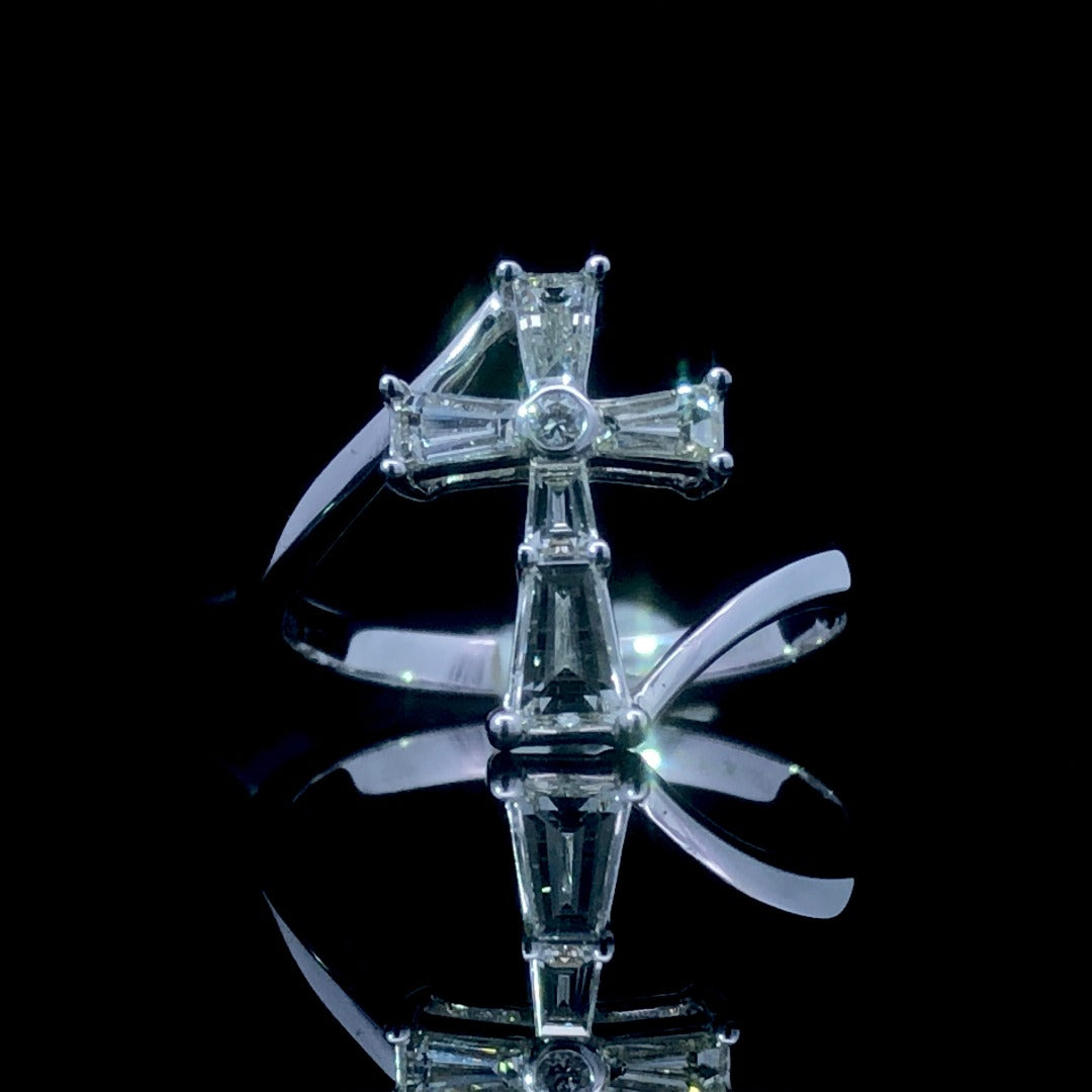 161647 - .66 ctw diamond ring