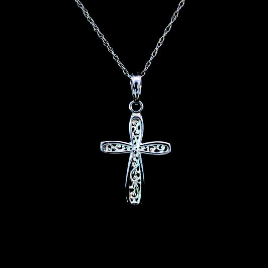165680 - Gold cross pendant