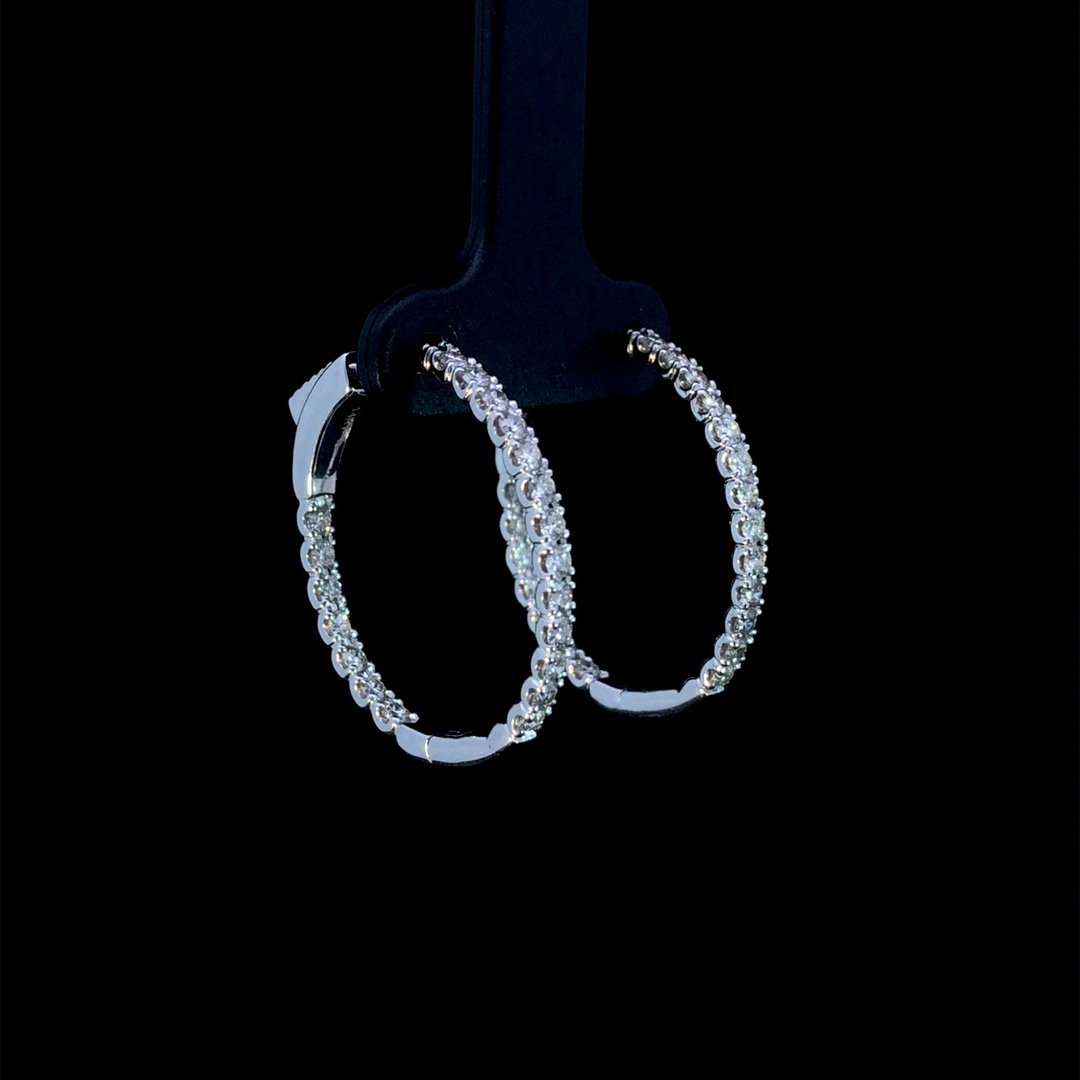 164100 - 1.00 ctw diamond earrings