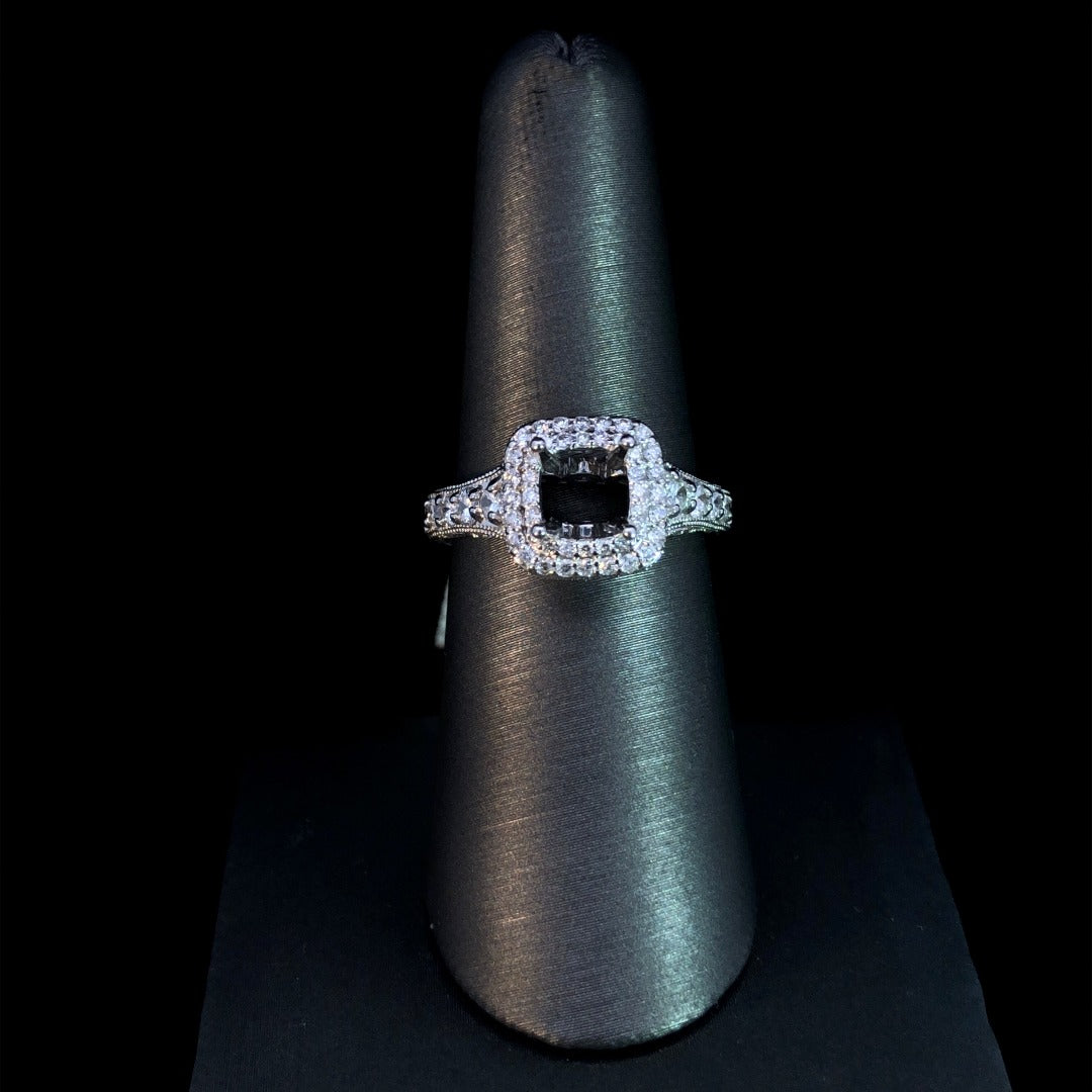 156379 - .98 ctw diamond semi mount