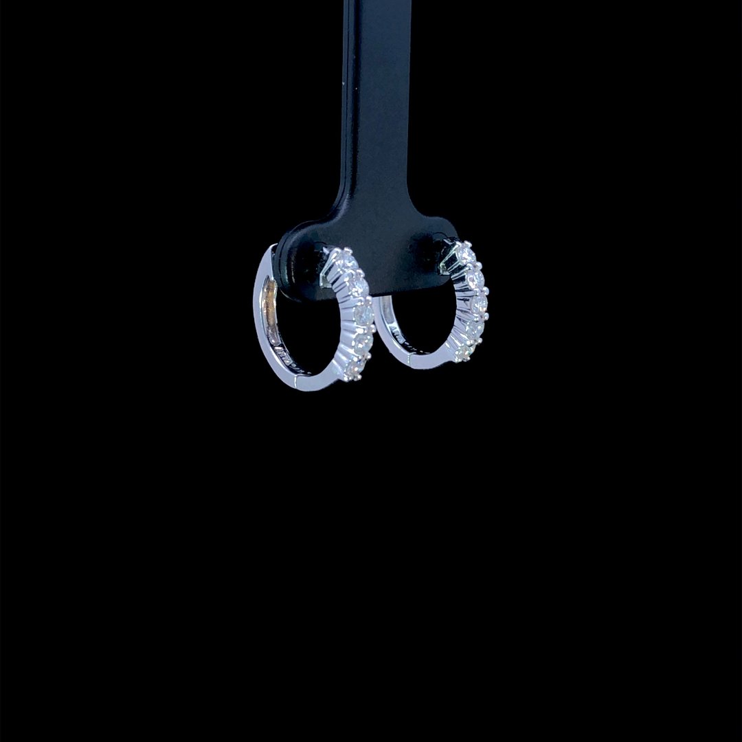 164248 - .50 ctw diamond hoops