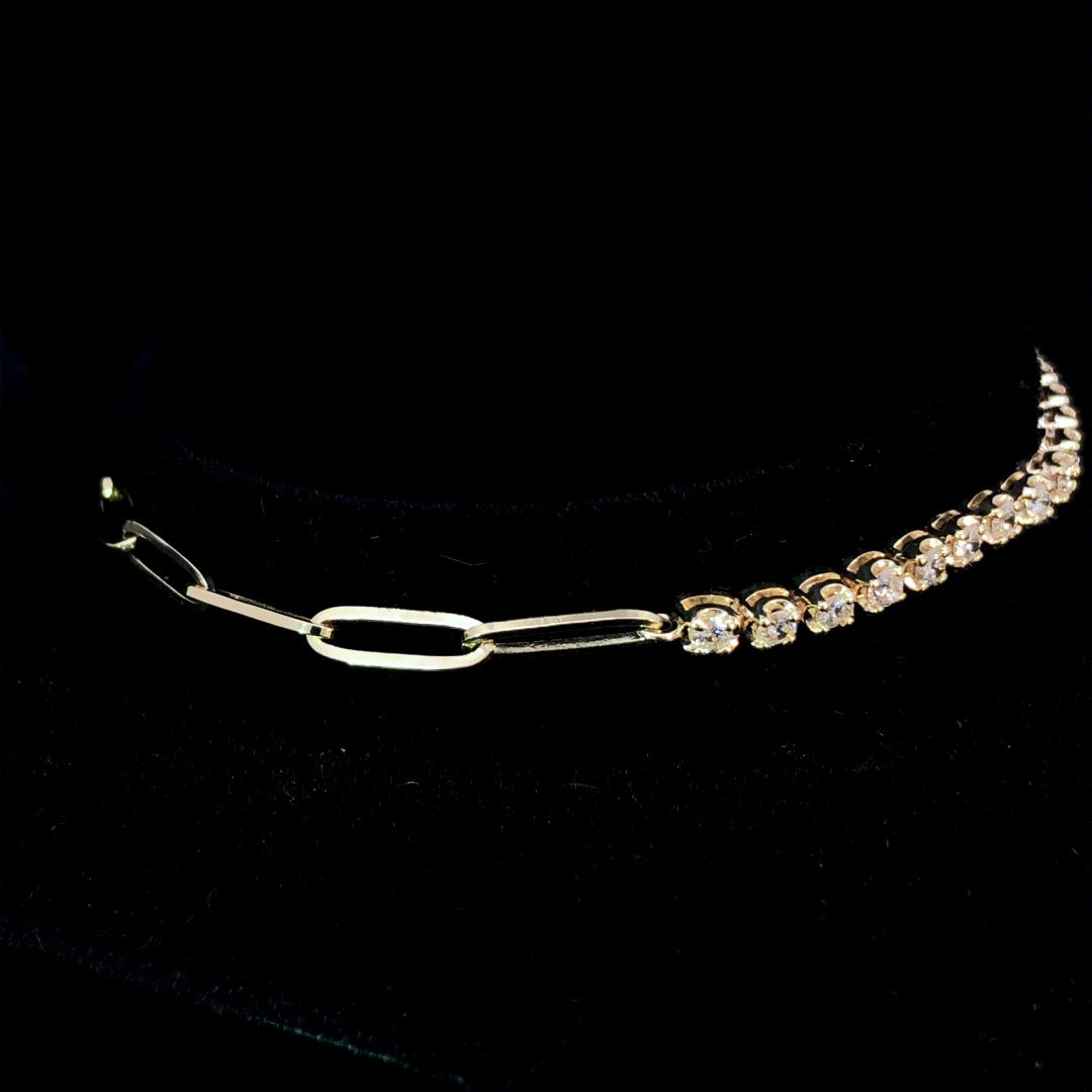 162444 - .55 ctw diamond bracelet