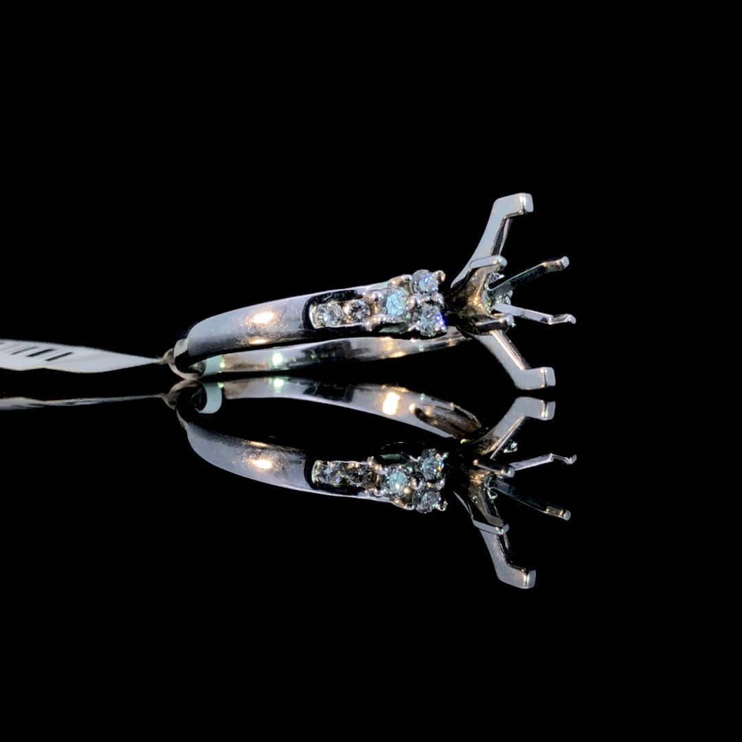 159792 - .25 ctw diamond semi mount