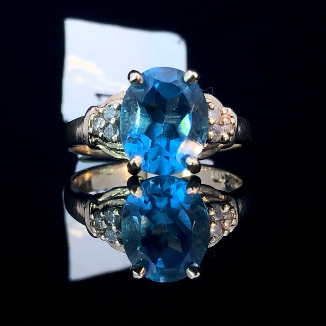 133391 - Blue Topaz Ring