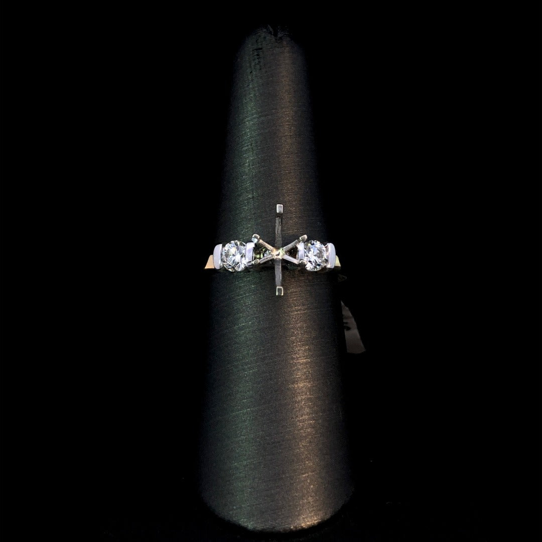 159088 - .50 ctw diamond semi mount