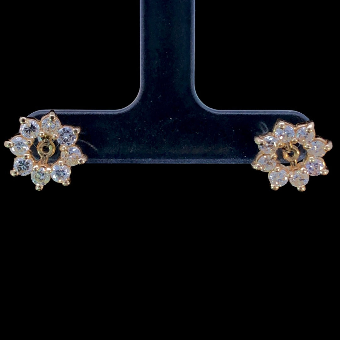 150196 - 1.20 ctw diamond earring jackets