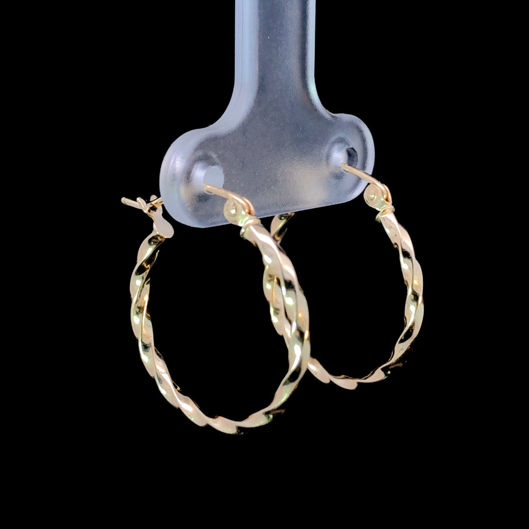 165528 - Gold hoops