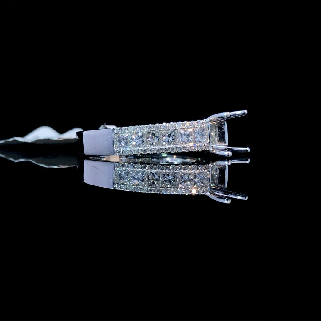 157747 - 1.08 ctw diamond semi mount