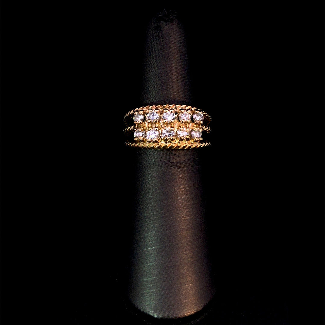 164594 - .80 ctw diamond ring