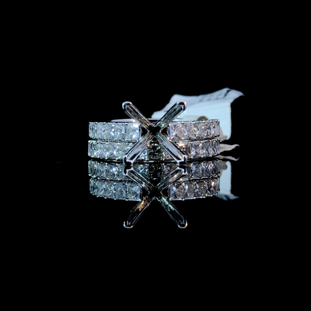 156183 - .78 ctw Diamond semi mount