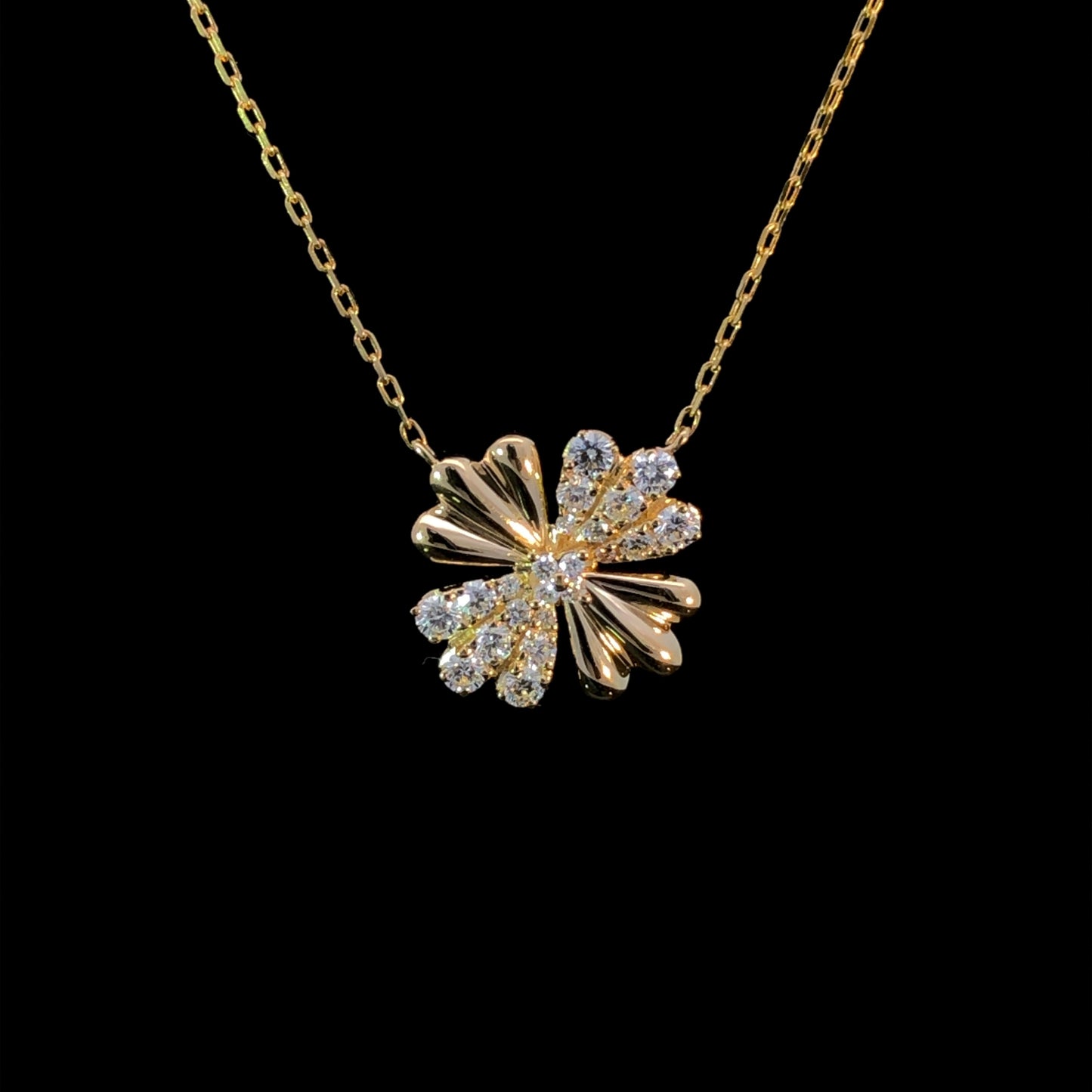 163143 - .46 ctw diamond necklace