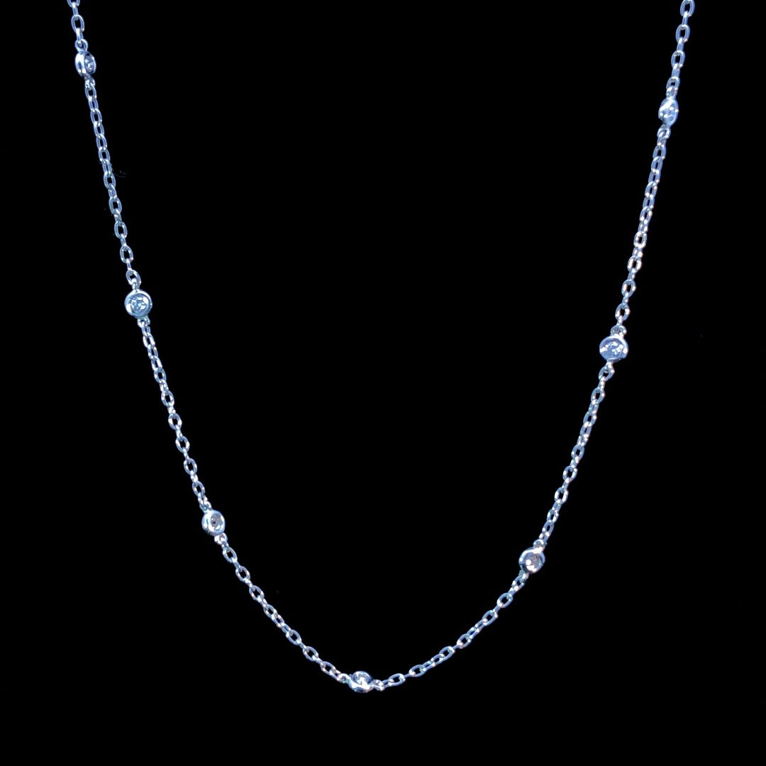 159270 - .34 ctw diamond necklace