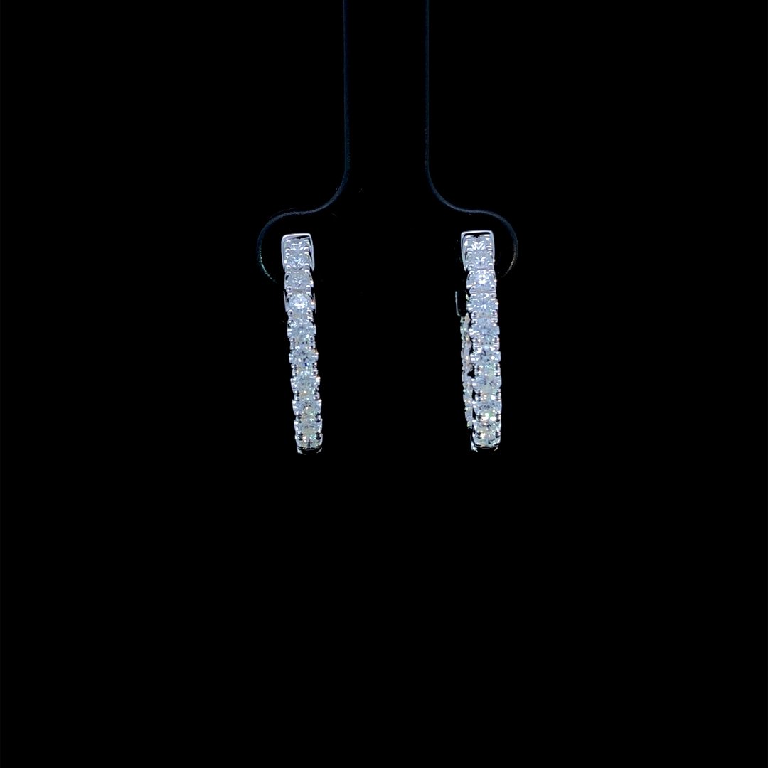164237 - 1.00 ctw diamond earrings
