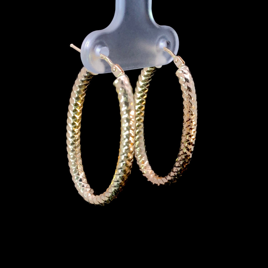 165316 - Gold hoops