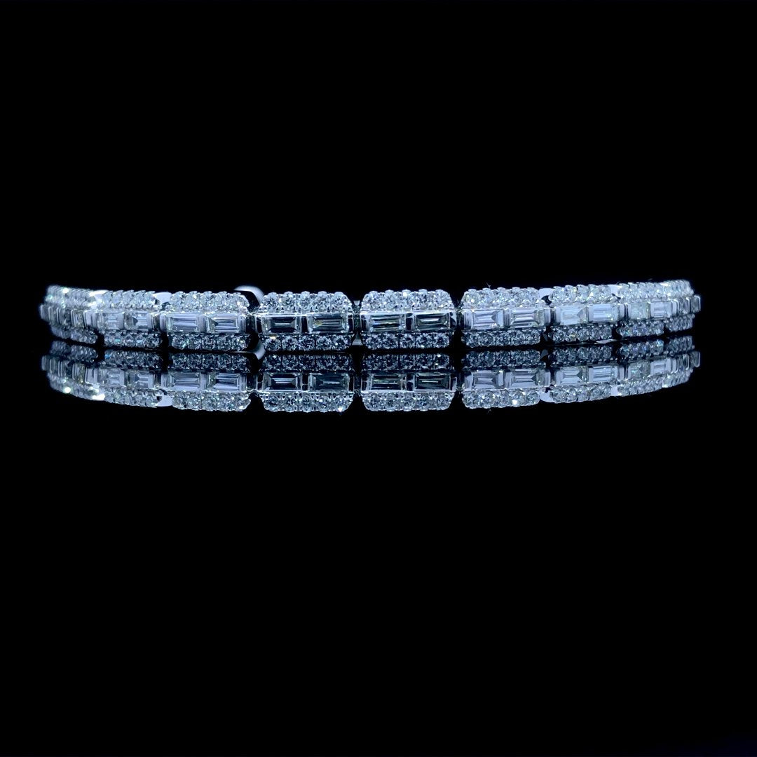 163716 - 1.32 ctw diamond bracelet