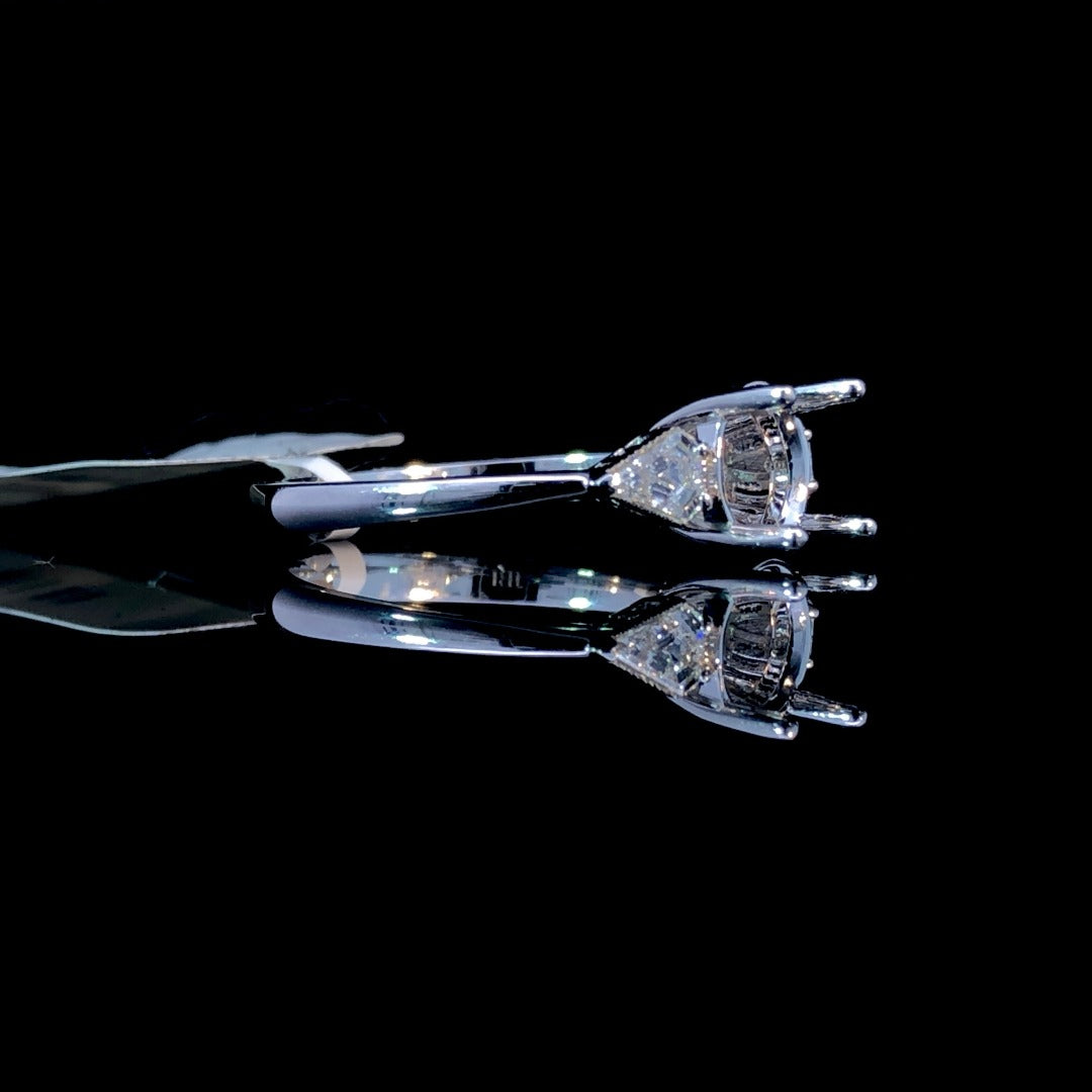 162342 - .26 ctw diamond semi mount