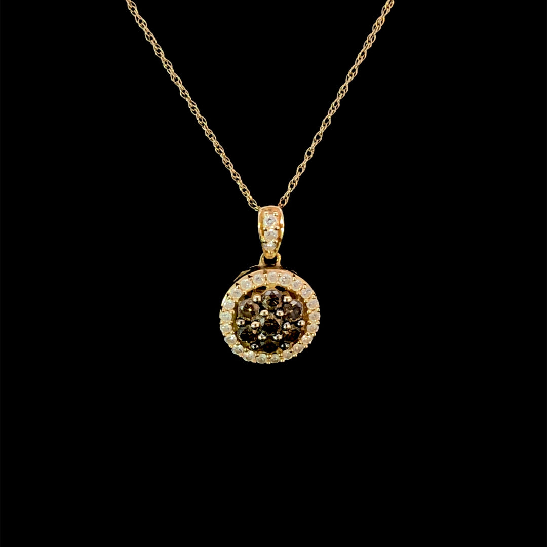 164785 - .35 ctw diamond pendant