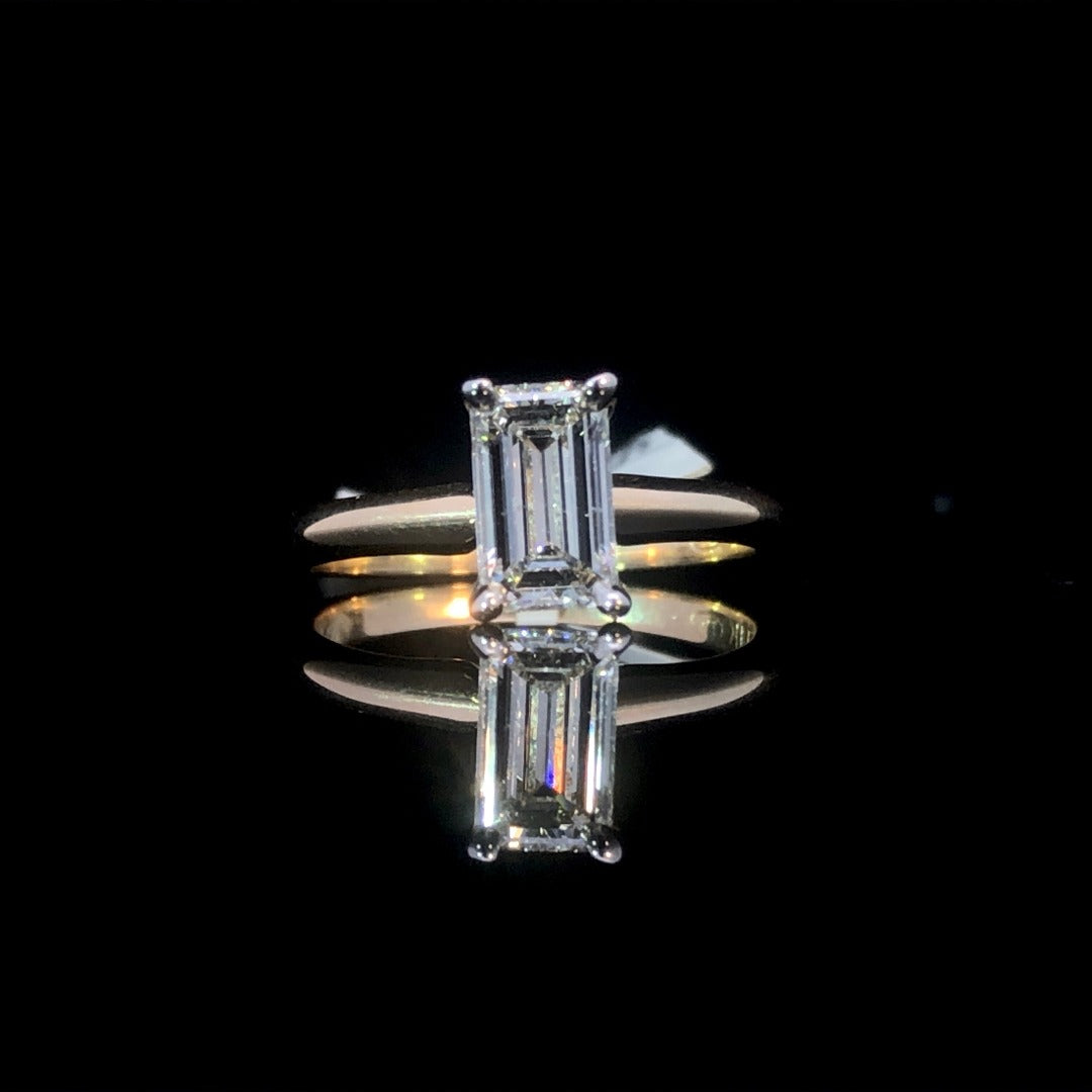 163020 - 1.00 ct diamond engagement ring