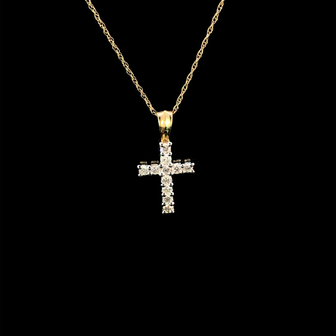 160881 - .25 ctw diamond pendant