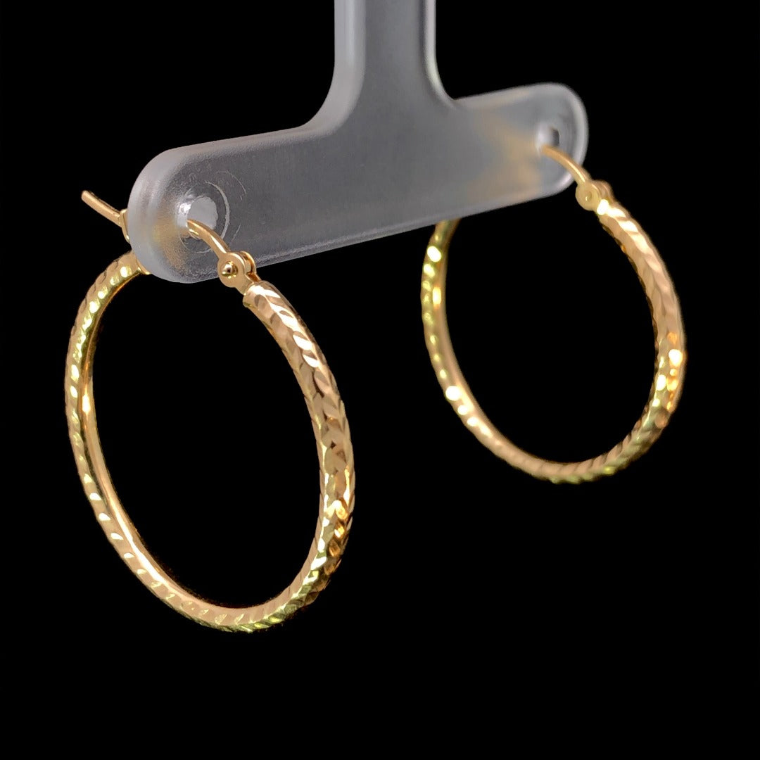 Gold hoops