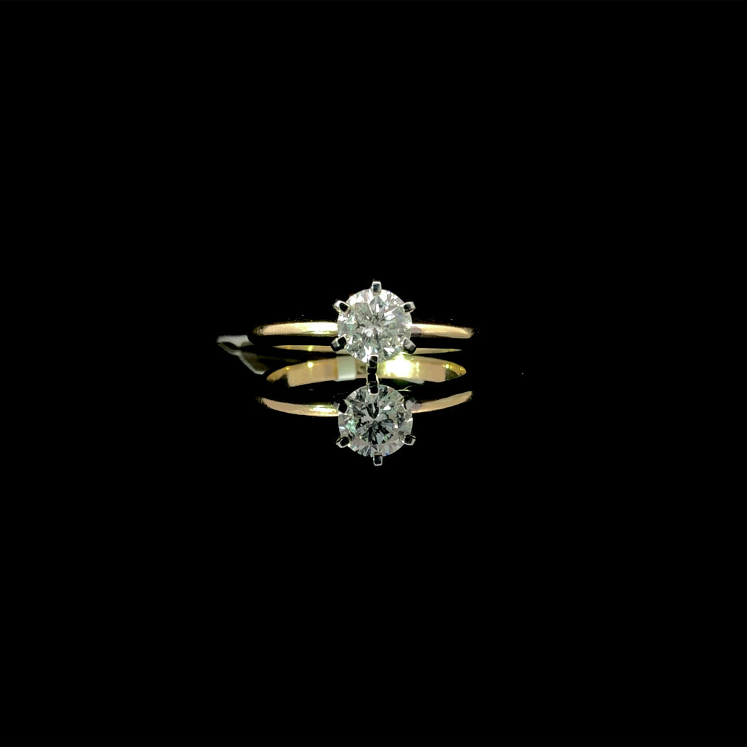 162919 - .68 ct diamond ring