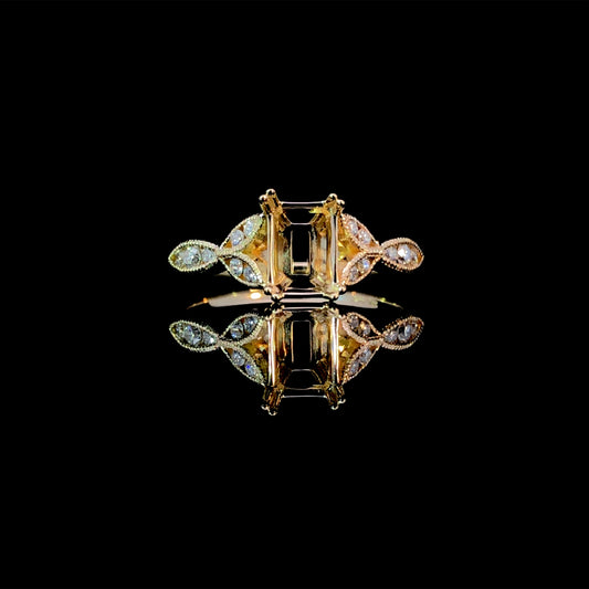 165641 - .19 ctw diamond semi mount