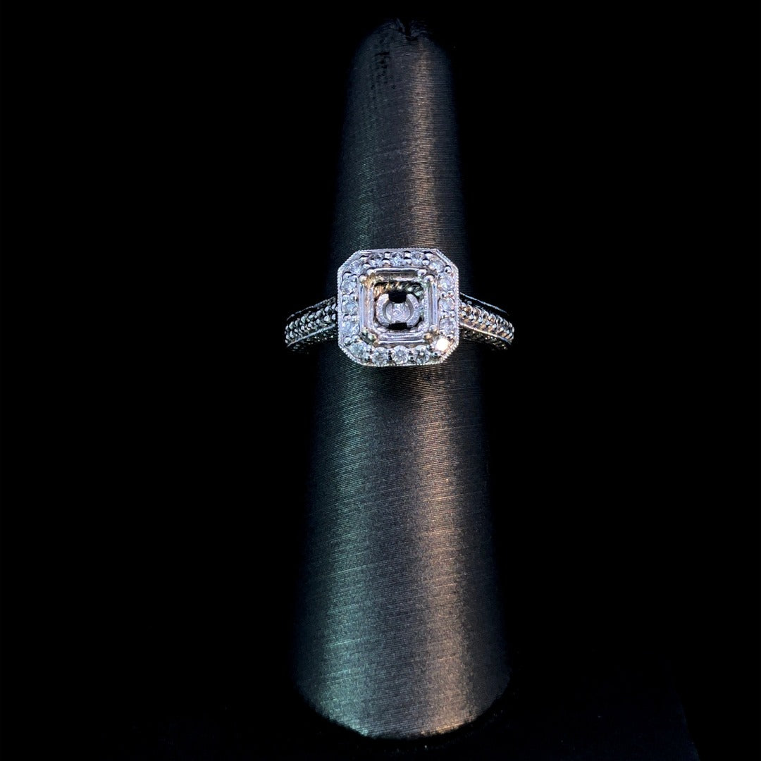 .80 ctw diamond semi mount