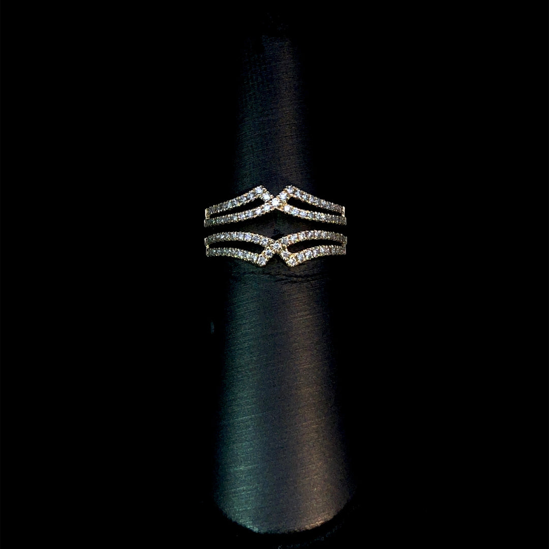 165517 - .38 ctw diamond ring guard