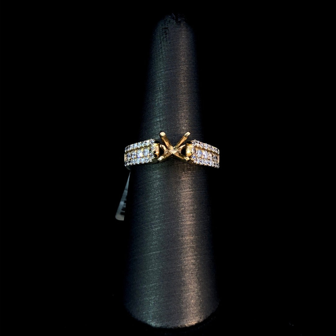 146407 - .66 ctw diamond semi mount