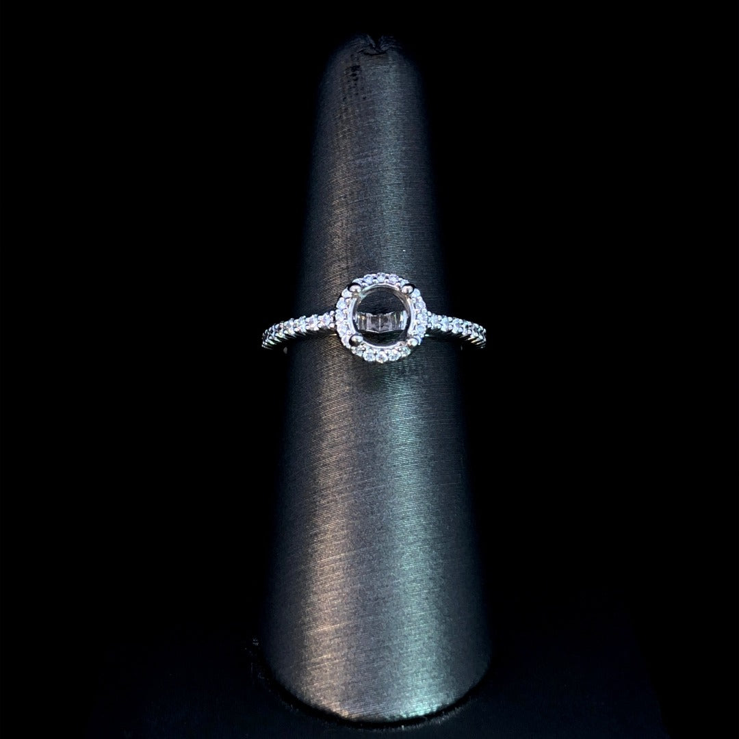 156421 - .39 ctw diamond semi mount