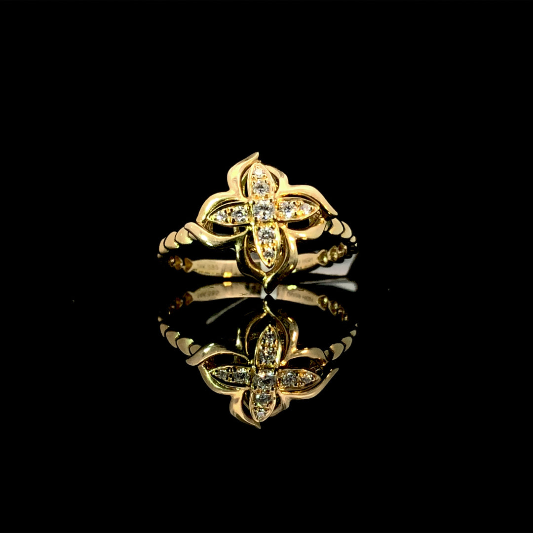 163220 - .09 ctw diamond ring