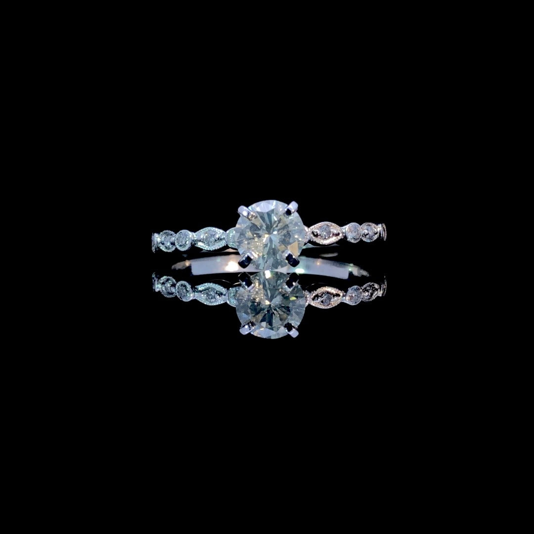 162490 - .84 ctw diamond ring
