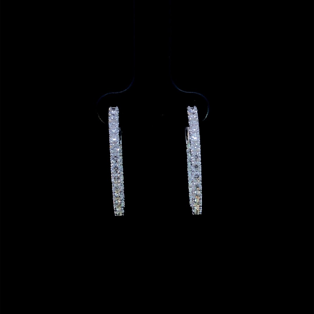 164100 - 1.00 ctw diamond earrings