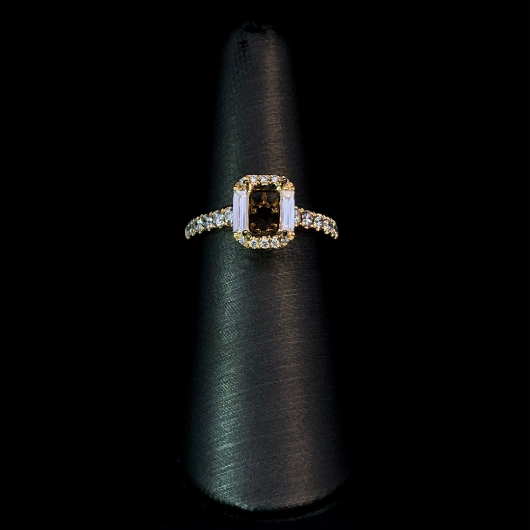 163435 - .60 ctw diamond semi mount