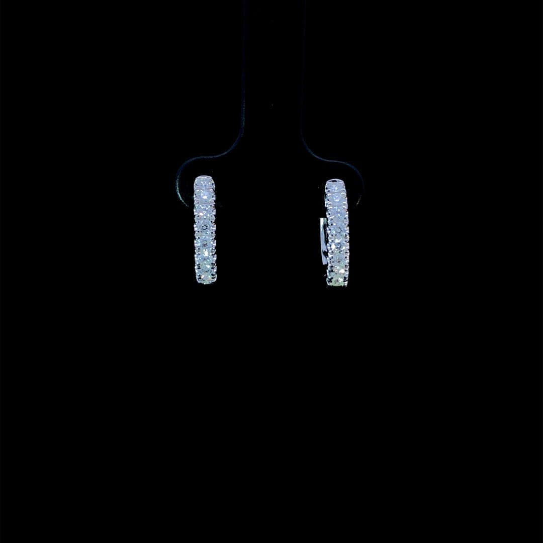 164289 - .50 ctw diamond earrings