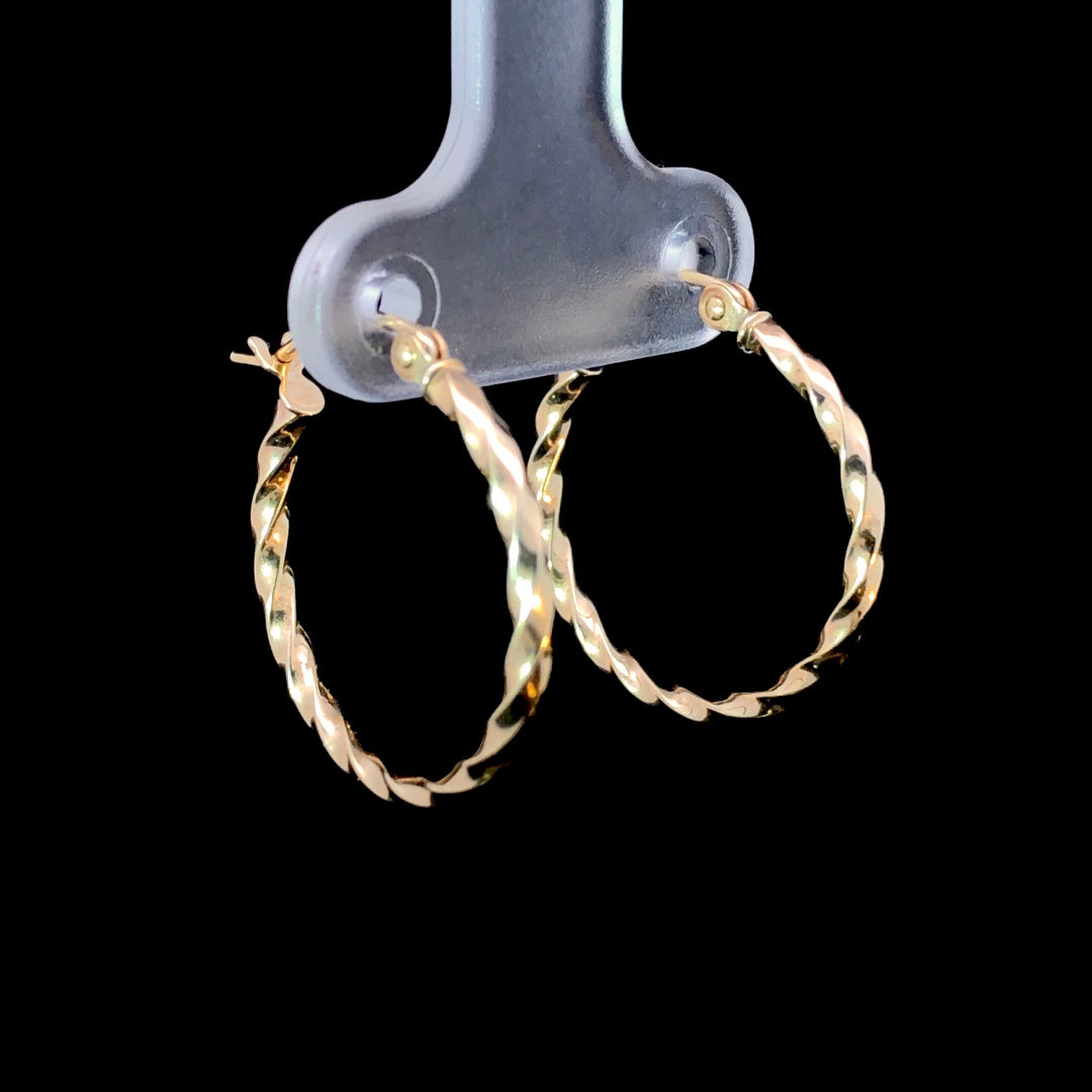 165529 - Gold hoops