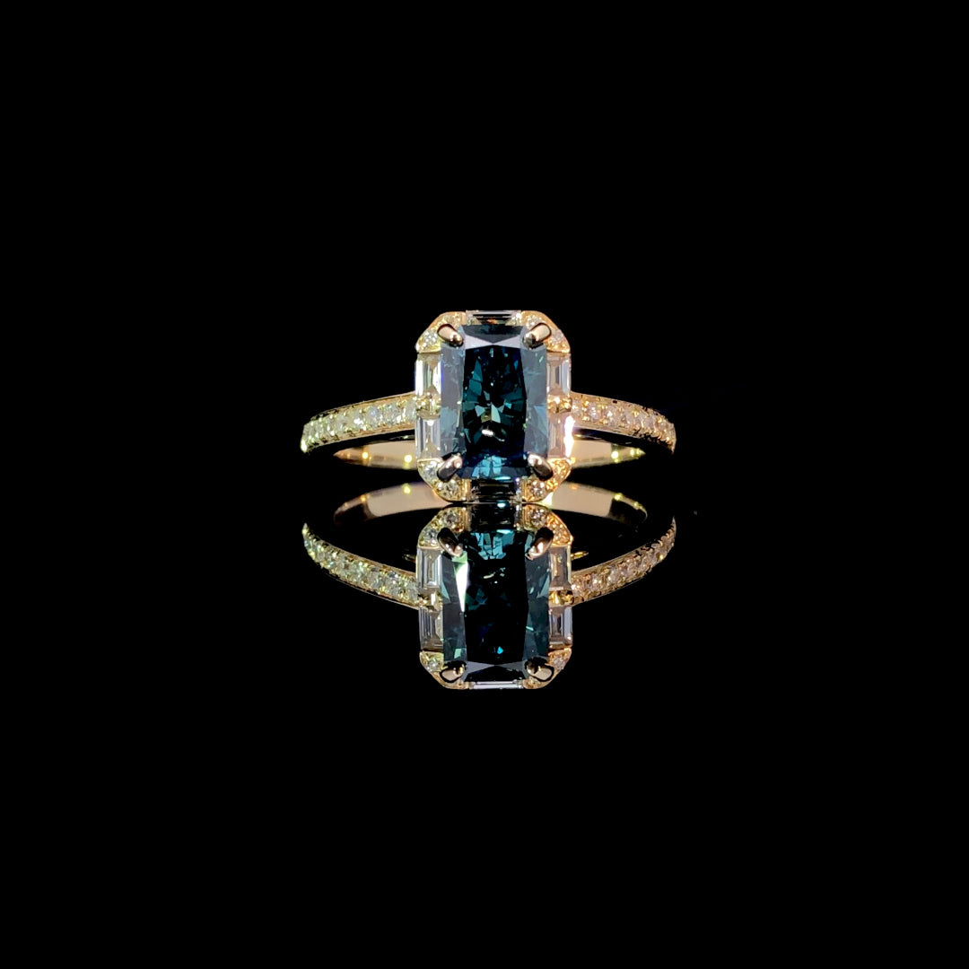 164815 - 1.72 ctw diamond ring