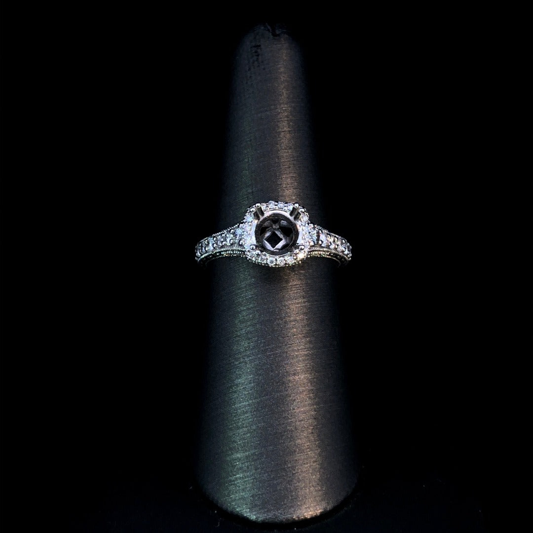 .50 ctw diamond semi mount