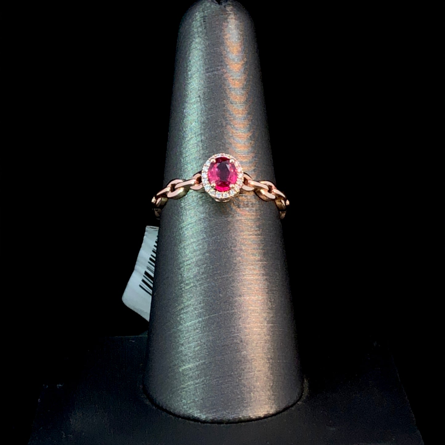 154629 - .39 ctw ruby and diamond ring