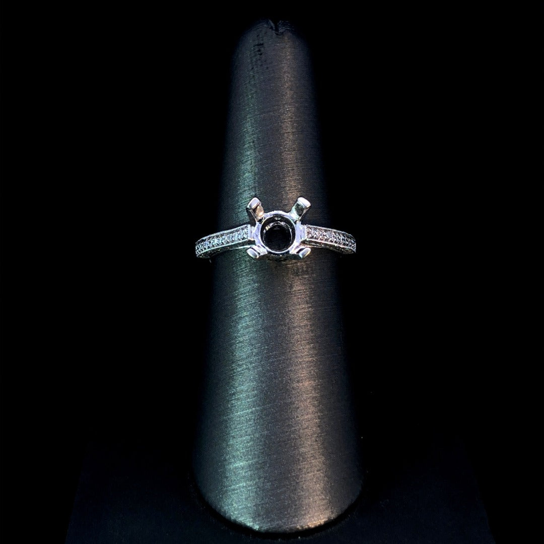.39 ctw diamond semi mount
