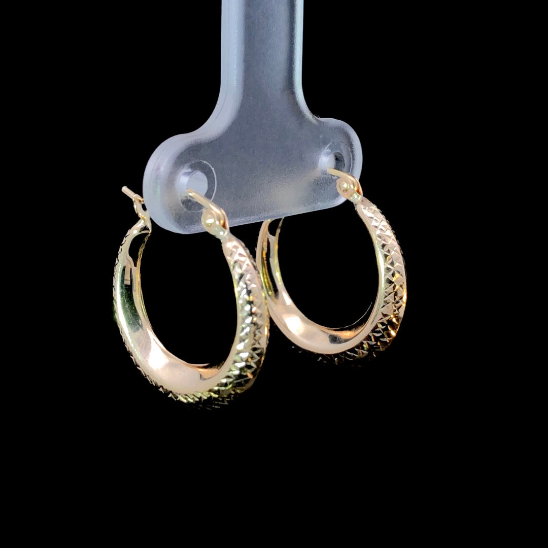 165526 - Gold hoops