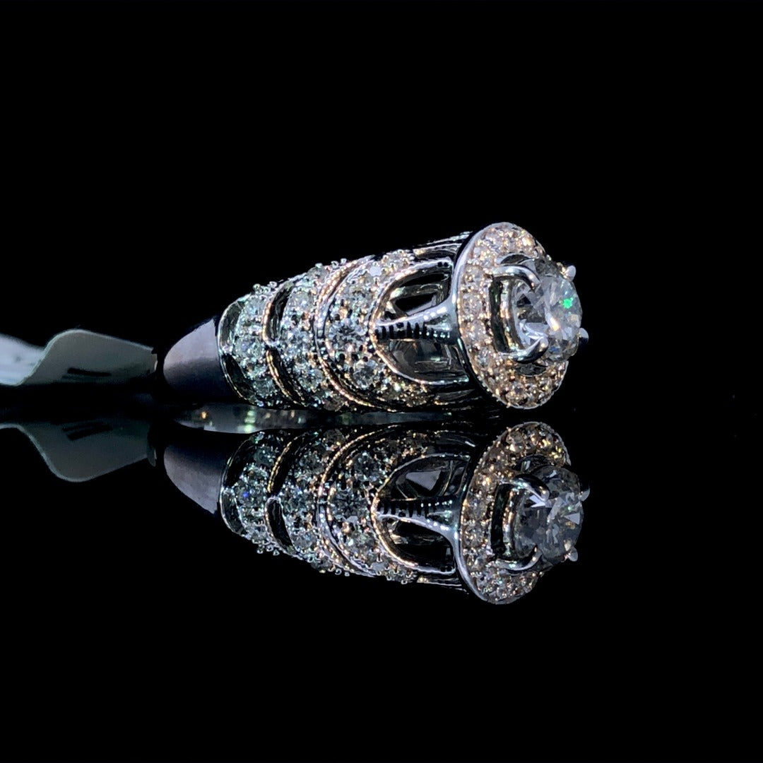 160664 - 1.03 ctw diamond ring