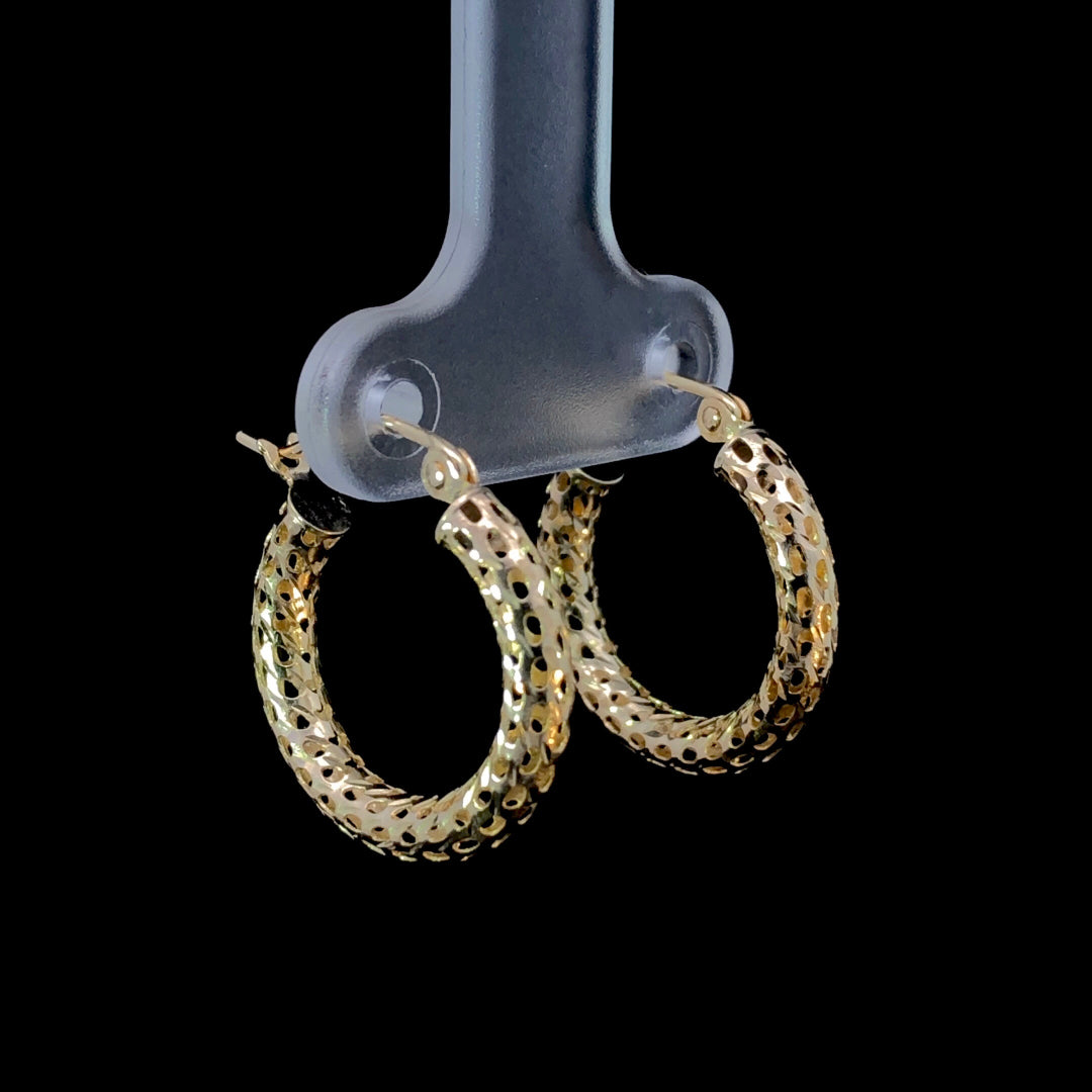165524 - Gold hoops